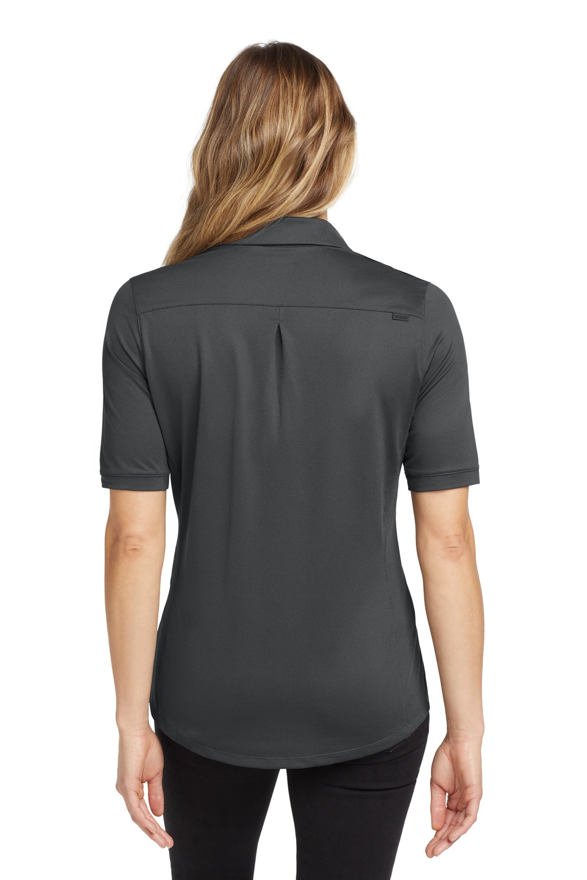OGIO Women's Metro Polo - Diesel Grey - back