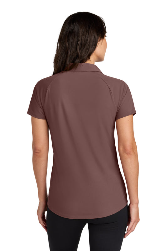 OGIO Women's Envision Polo - Deep Rose - back