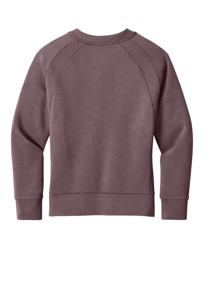 OGIO Women's Transcend Pullover - Ashen Plum - flat back