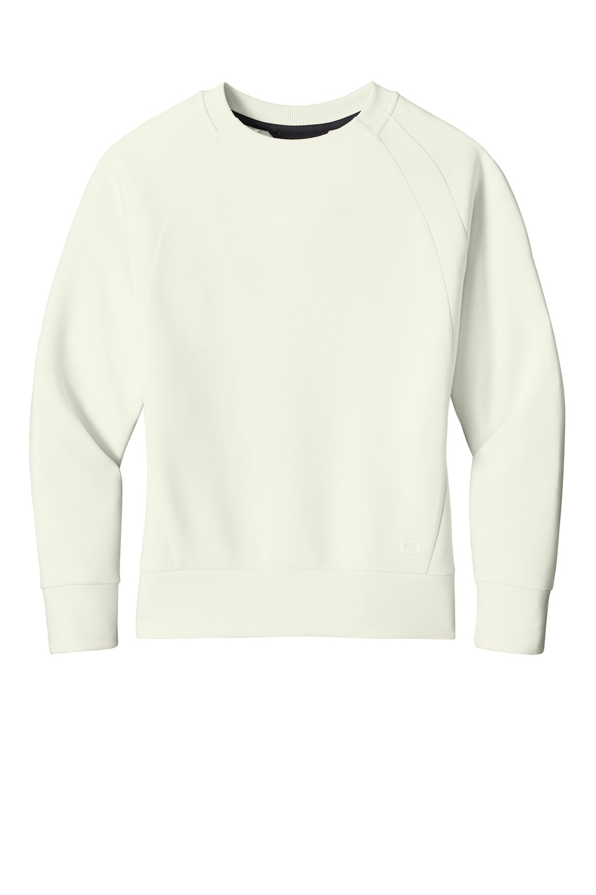 OGIO Women's Transcend Pullover - Opal White - flat front