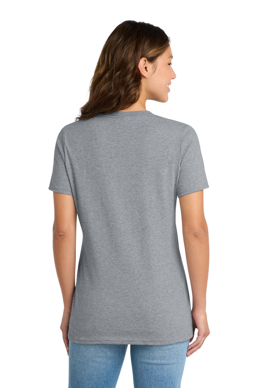 Port & Company Women's Core Cotton Tee - Athletic Heather - back
