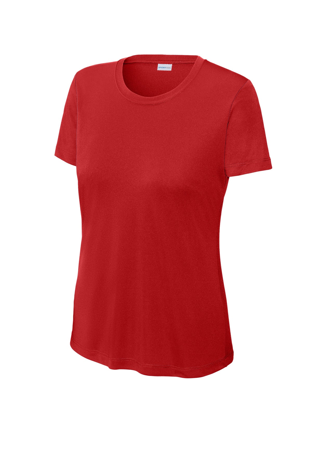 Sport-Tek Women's PosiCharge Competitor Tee - Deep Red - flat front