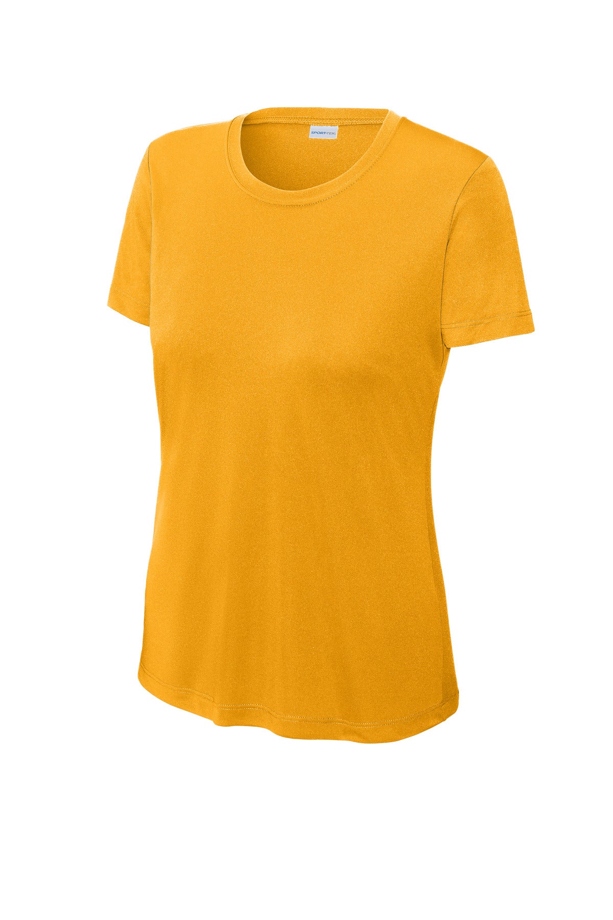 Sport-Tek Women's PosiCharge Competitor Tee - Gold - flat front