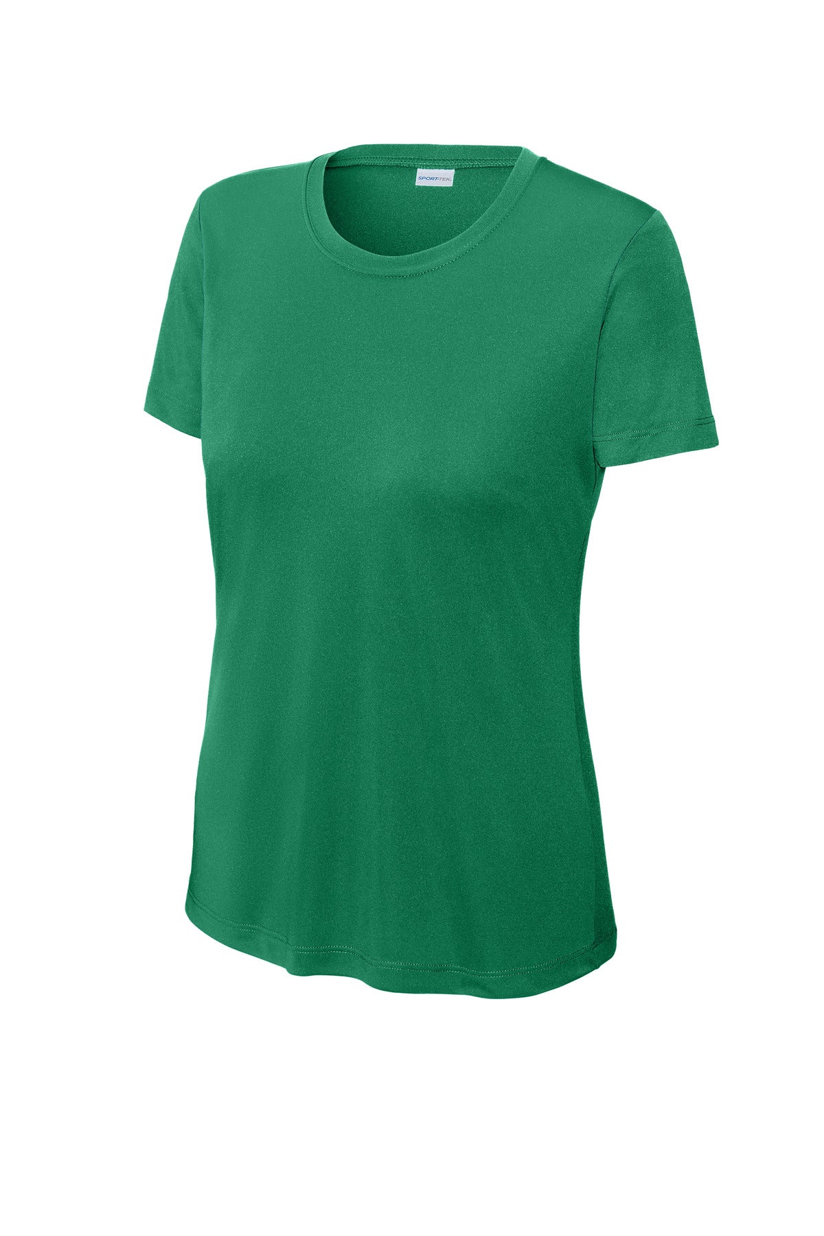 Sport-Tek Women's PosiCharge Competitor Tee - Kelly Green - flat front