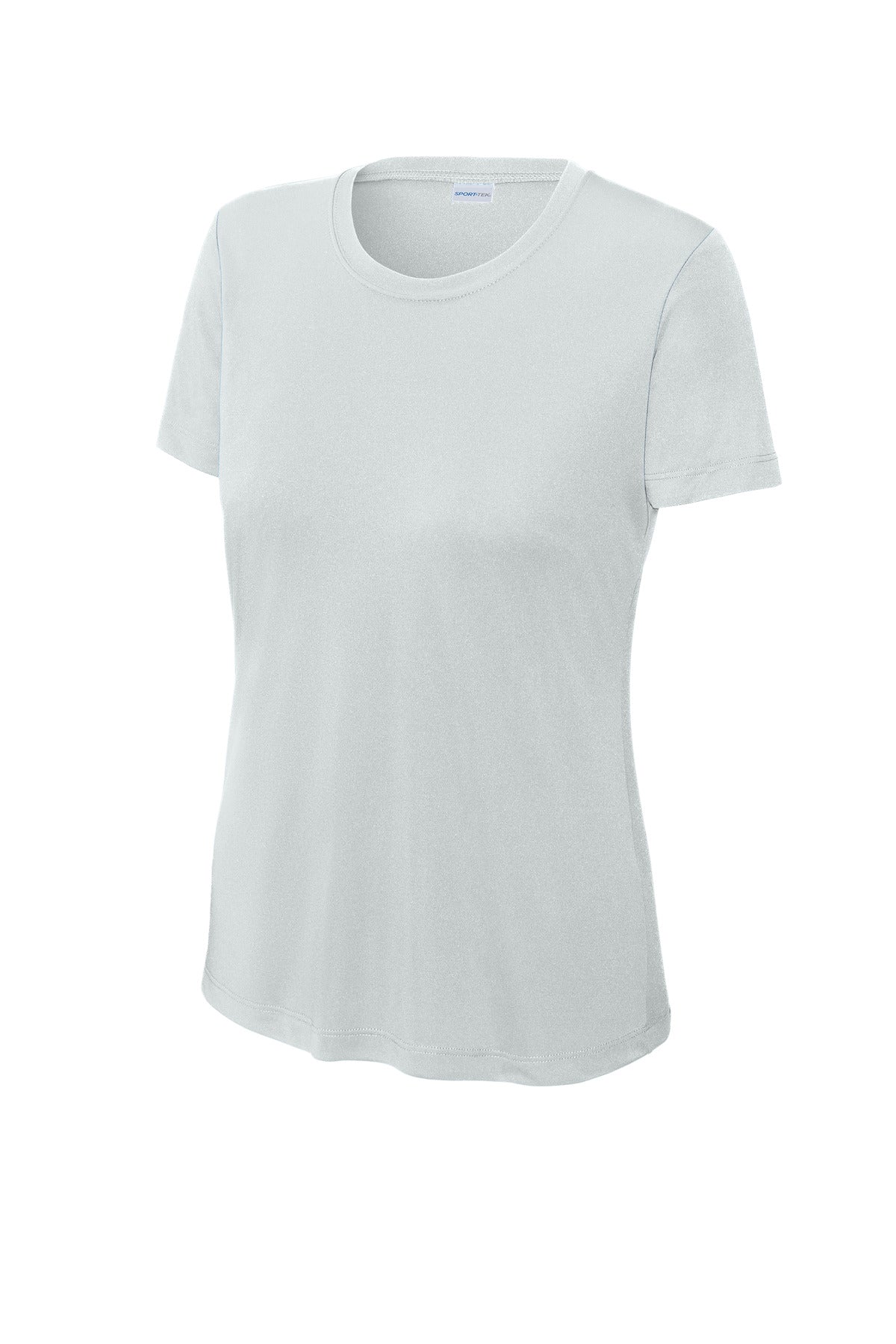 Sport-Tek Women's PosiCharge Competitor Tee - Silver - flat front