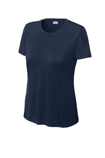 Sport-Tek Women's PosiCharge Competitor Tee - True Navy - flat front