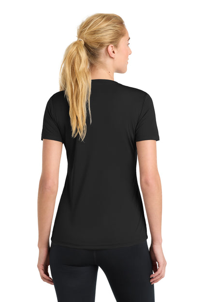 Sport-Tek Women's PosiCharge Competitor Tee - Black - back