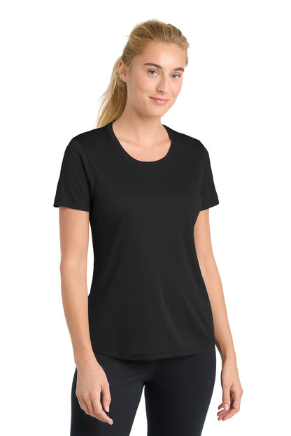 Sport-Tek Women's PosiCharge Competitor Tee - Black - front