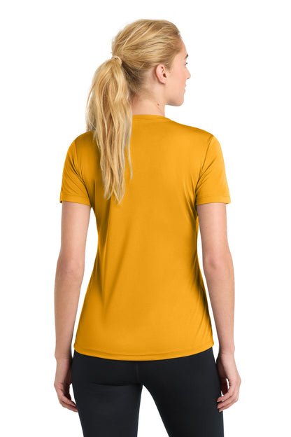 Sport-Tek Women's PosiCharge Competitor Tee - Gold - back