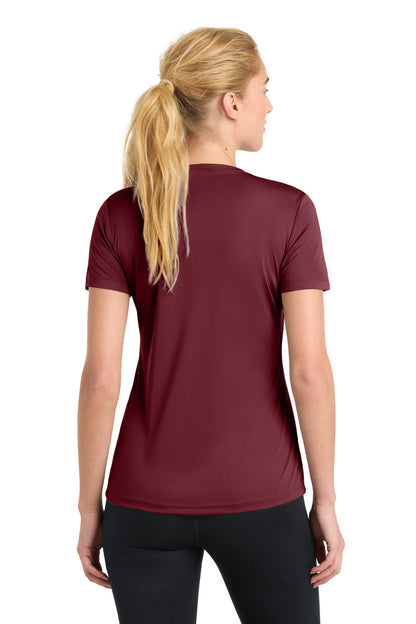 Sport-Tek Women's PosiCharge Competitor Tee - Maroon - back