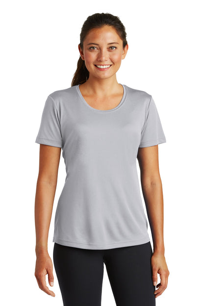 Sport-Tek Women's PosiCharge Competitor Tee - Silver - front