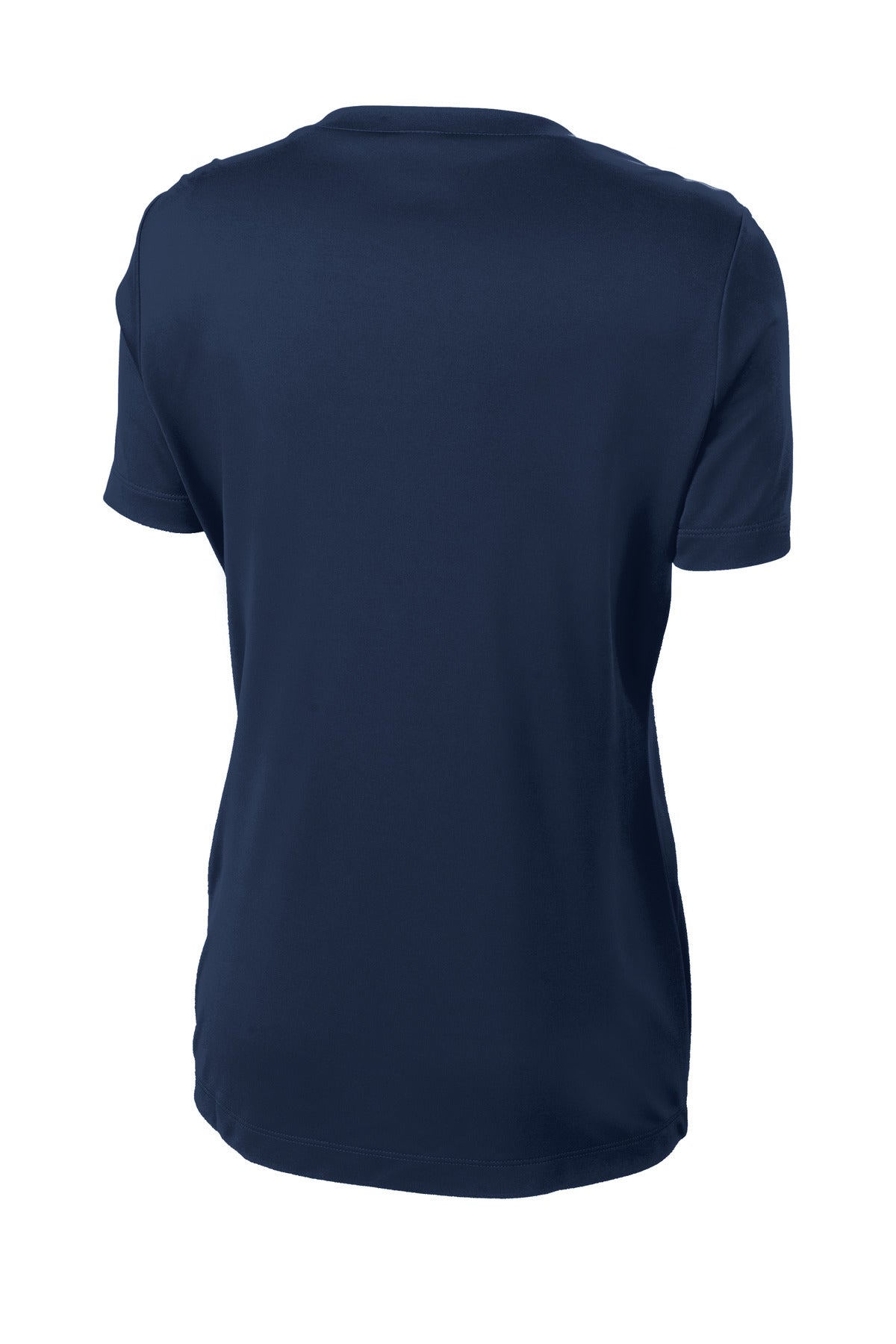 Sport-Tek Women's PosiCharge Competitor Tee - True Navy - flat back