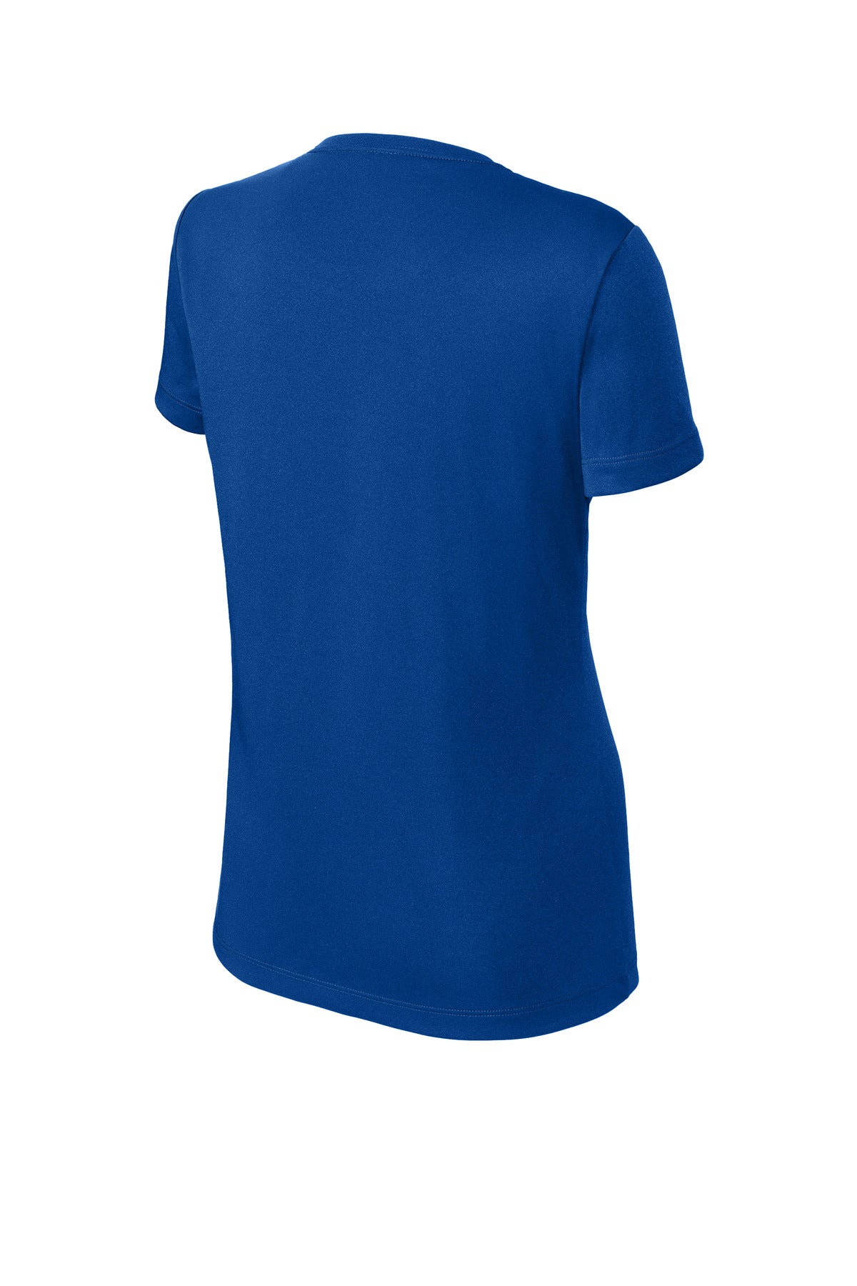 Sport-Tek Women's PosiCharge Competitor Tee - True Royal - flat back