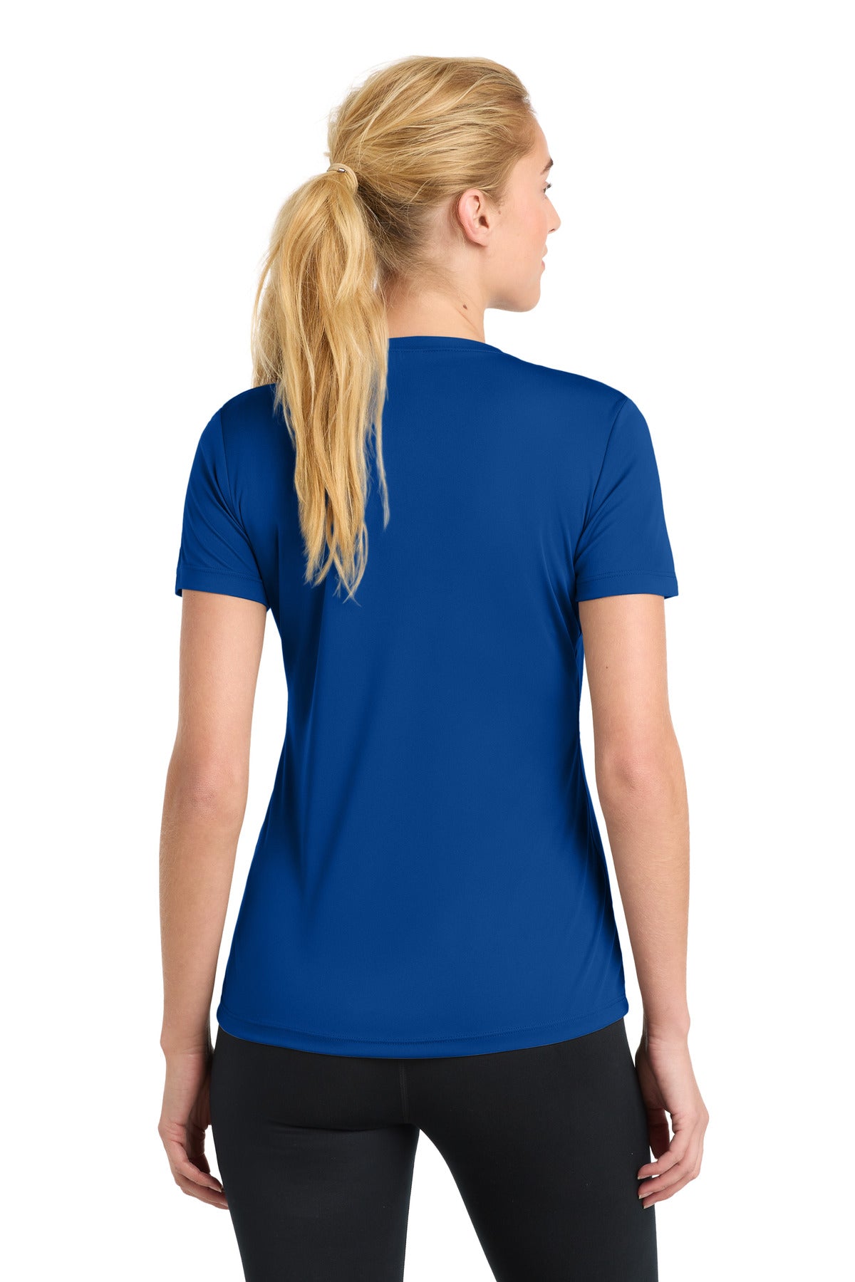 Sport-Tek Women's PosiCharge Competitor Tee - True Royal - back