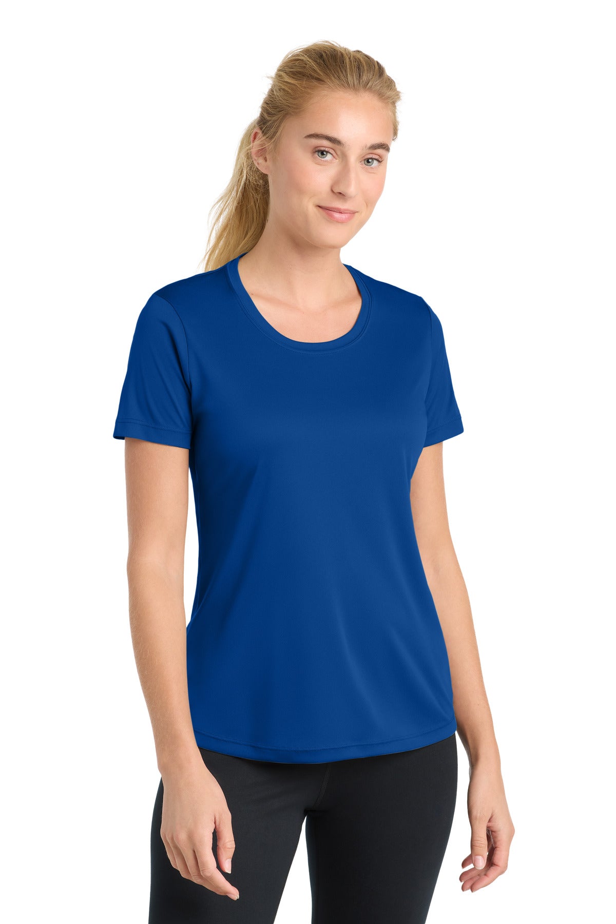 Sport-Tek Women's PosiCharge Competitor Tee - True Royal - front