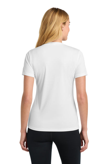 Sport-Tek Women's PosiCharge Competitor Tee - White - back