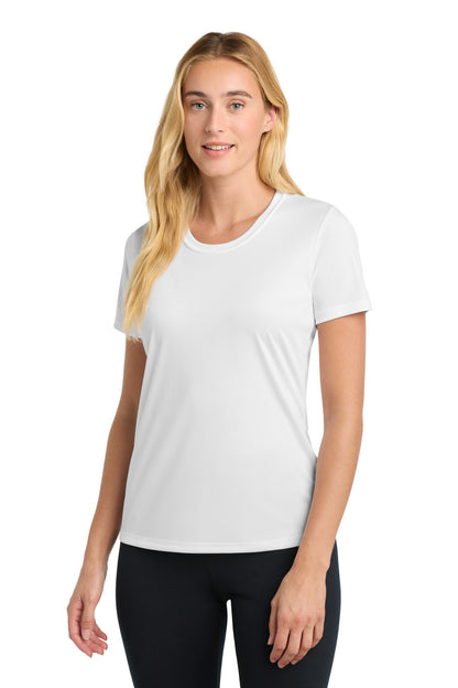 Sport-Tek Women's PosiCharge Competitor Tee - White - front