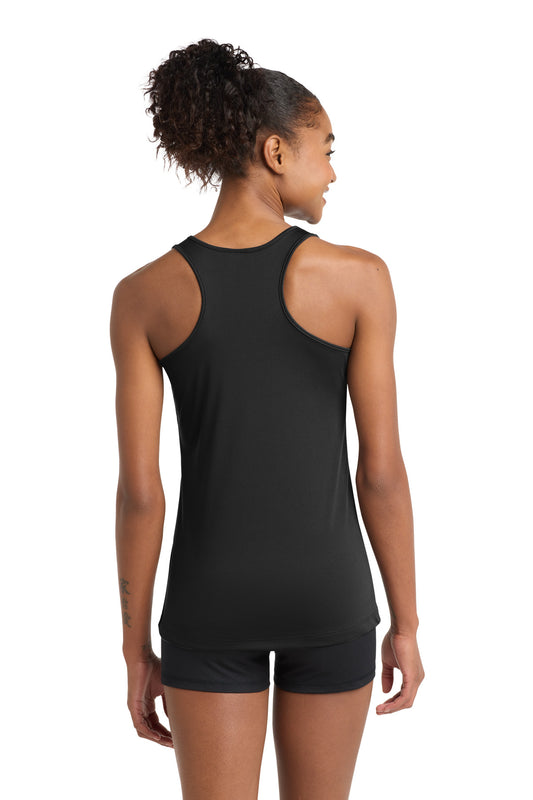 Sport-Tek Women's PosiCharge Competitor Racerback Tank - Black - back