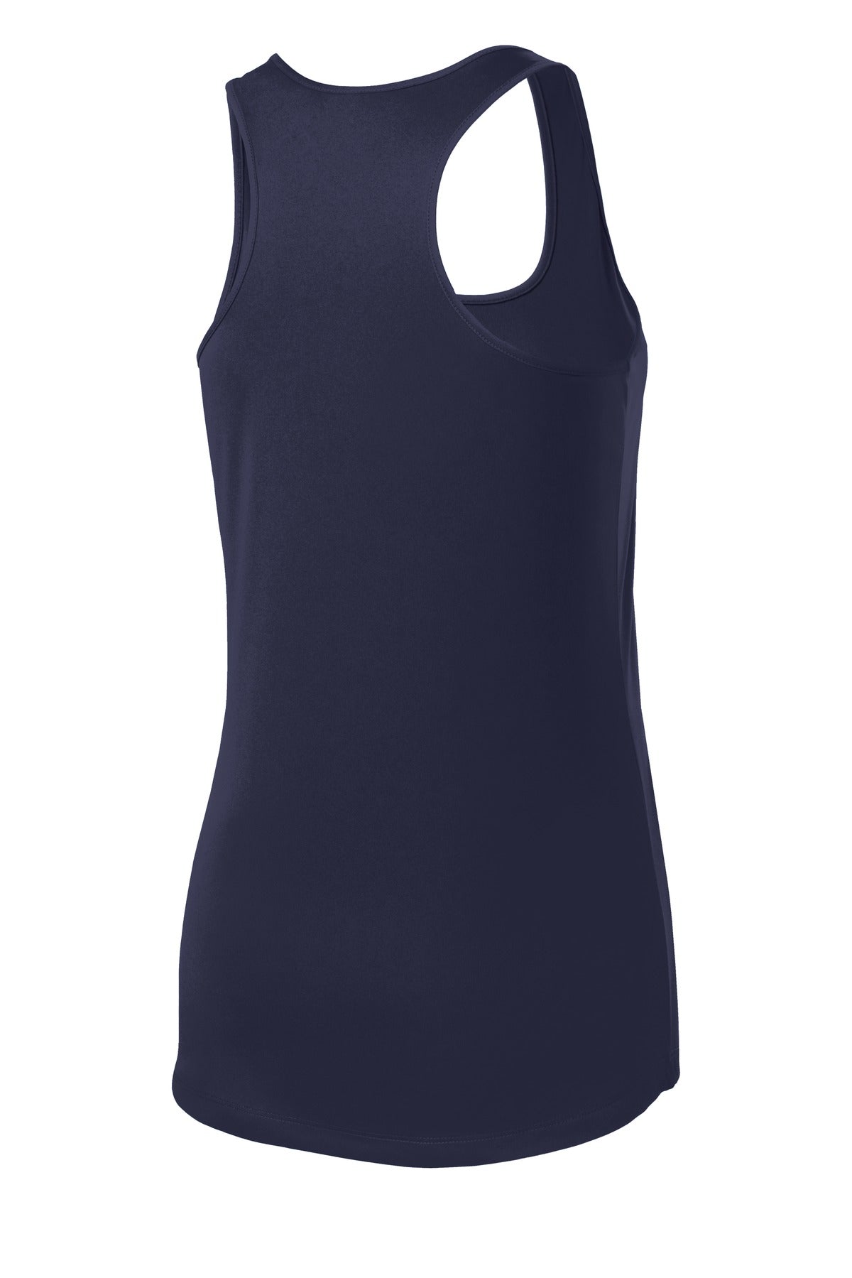 Sport-Tek Women's PosiCharge Competitor Racerback Tank - True Navy - flat back