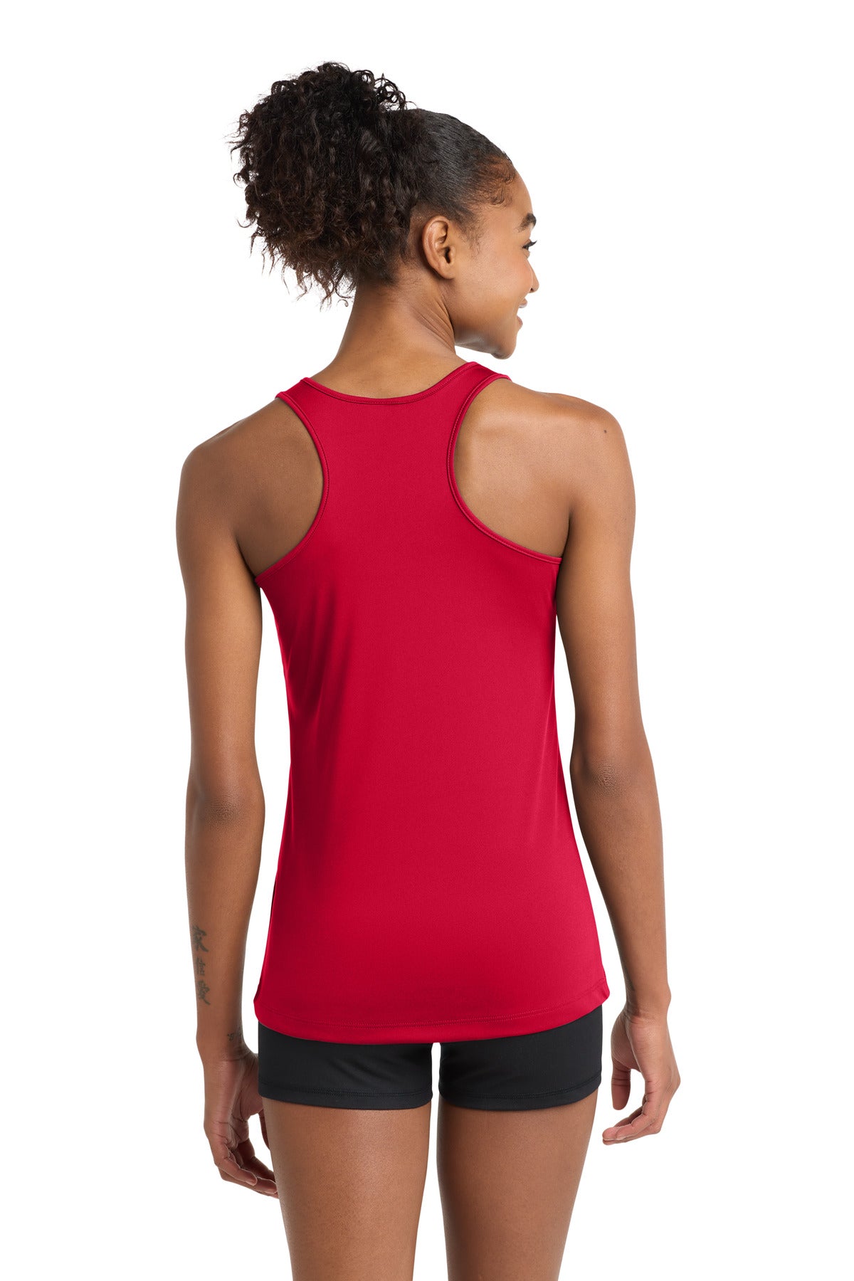 Sport-Tek Women's PosiCharge Competitor Racerback Tank - True Red - back