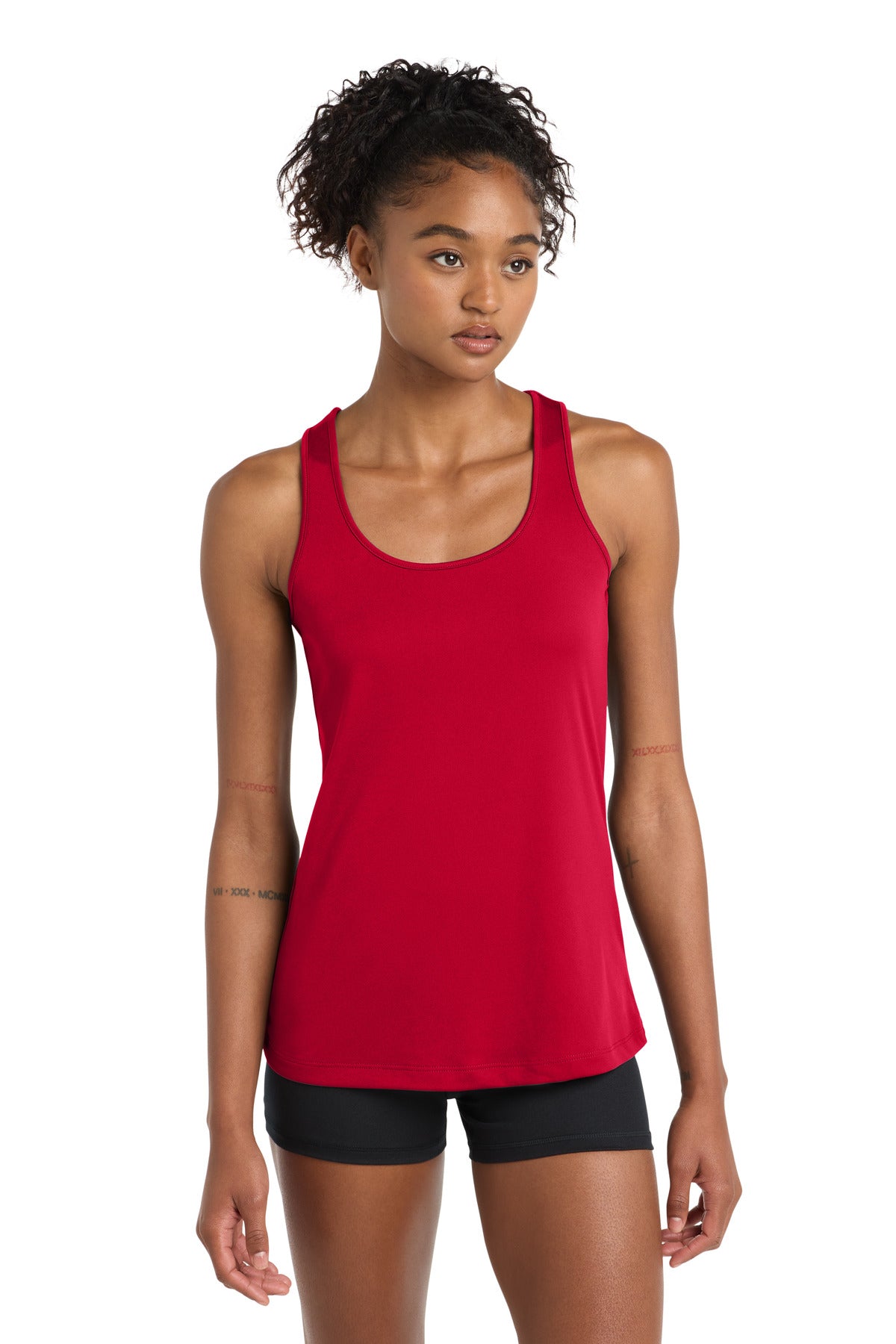 Sport-Tek Women's PosiCharge Competitor Racerback Tank - True Red - front