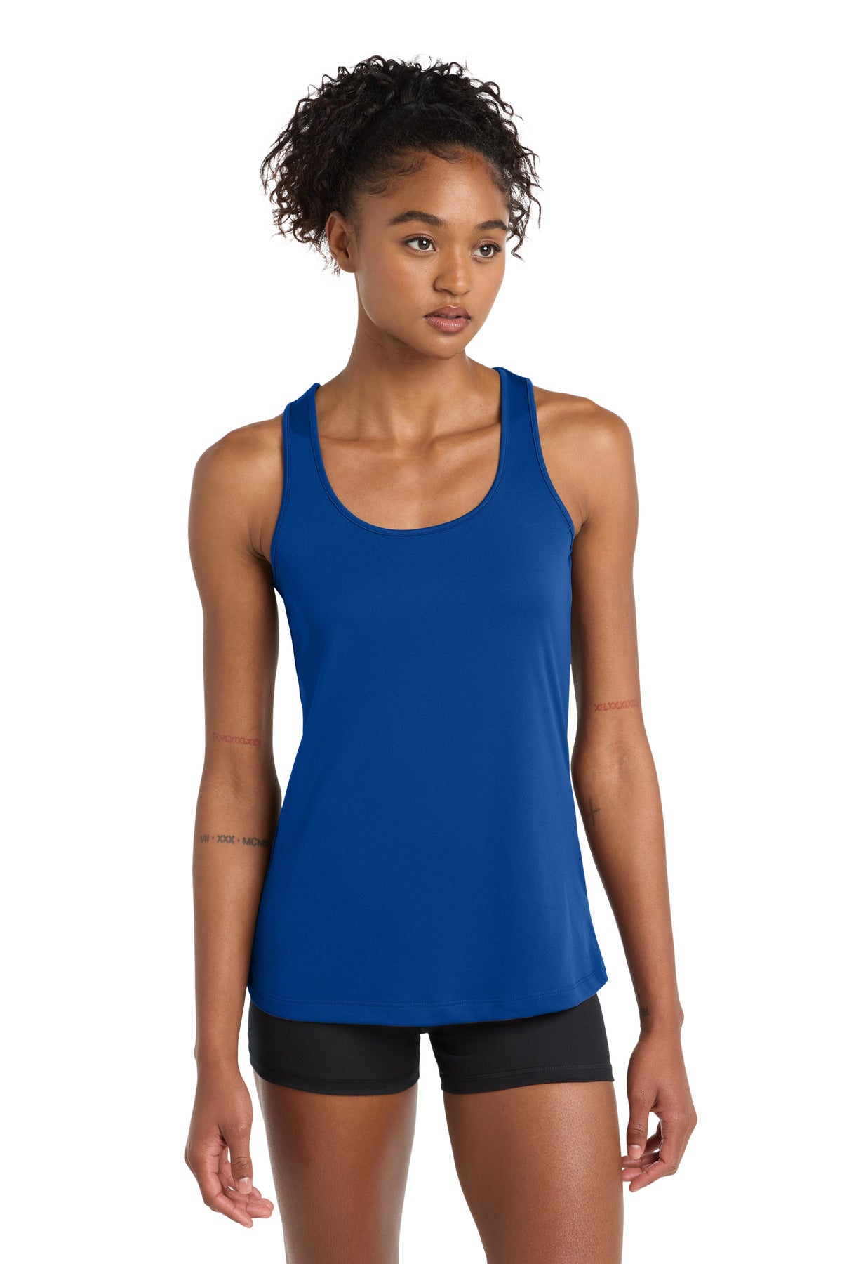 Sport-Tek Women's PosiCharge Competitor Racerback Tank - True Royal - front