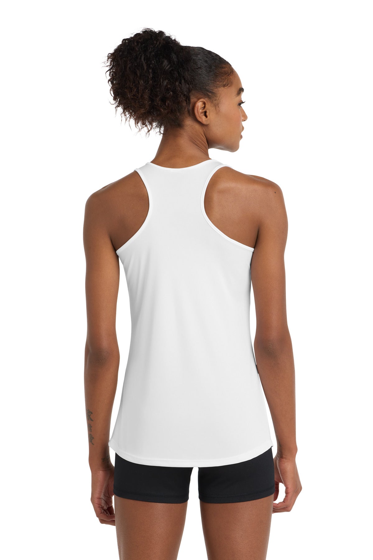 Sport-Tek Women's PosiCharge Competitor Racerback Tank - White - back
