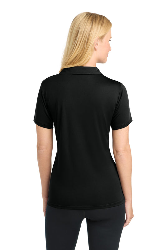 Sport-Tek Women's PosiCharge Competitor Polo - Black - back
