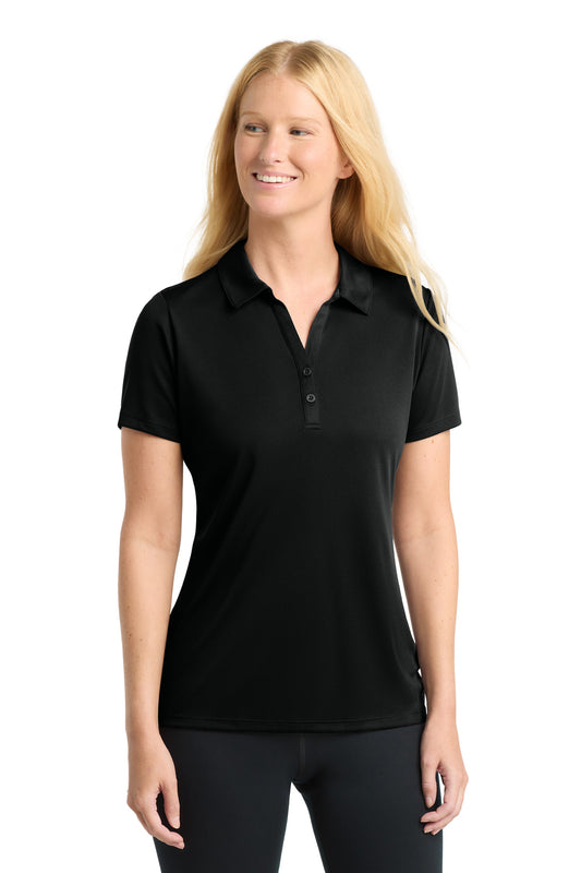 Sport-Tek Women's PosiCharge Competitor Polo - Black - front