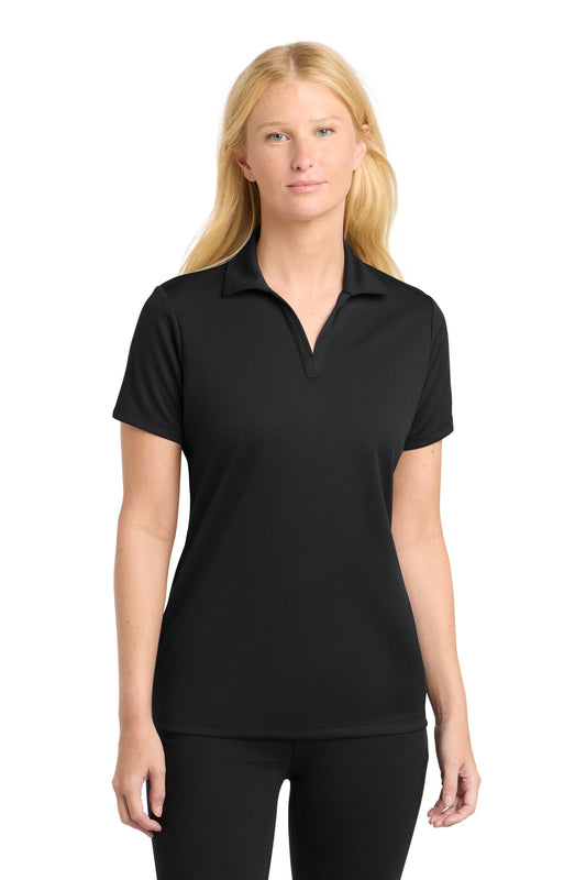 Sport-Tek Women's PosiCharge RacerMesh Polo - Black - front