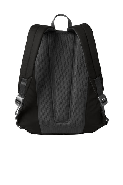 Mercer+Mettle Claremont Backpack - Deep Black - flat back