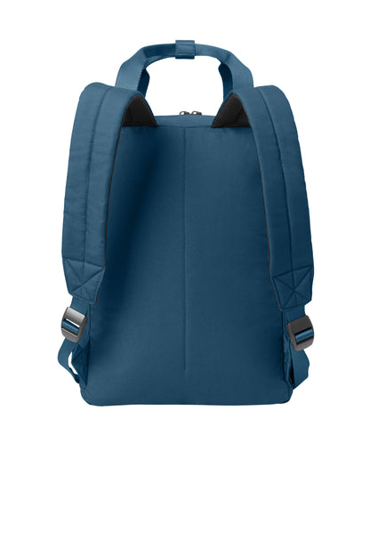 Mercer+Mettle Claremont Handled Backpack - Regatta Blue - flat back