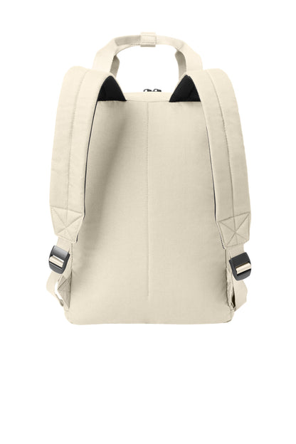 Mercer+Mettle Claremont Handled Backpack - Warm Quartz - flat back