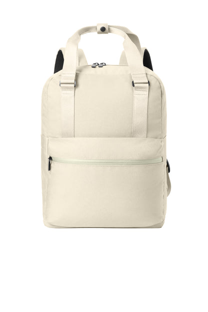 Mercer+Mettle Claremont Handled Backpack - Warm Quartz - front