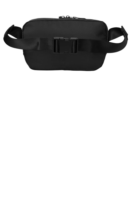 Mercer+Mettle Crossbody Pack - Deep Black - flat back