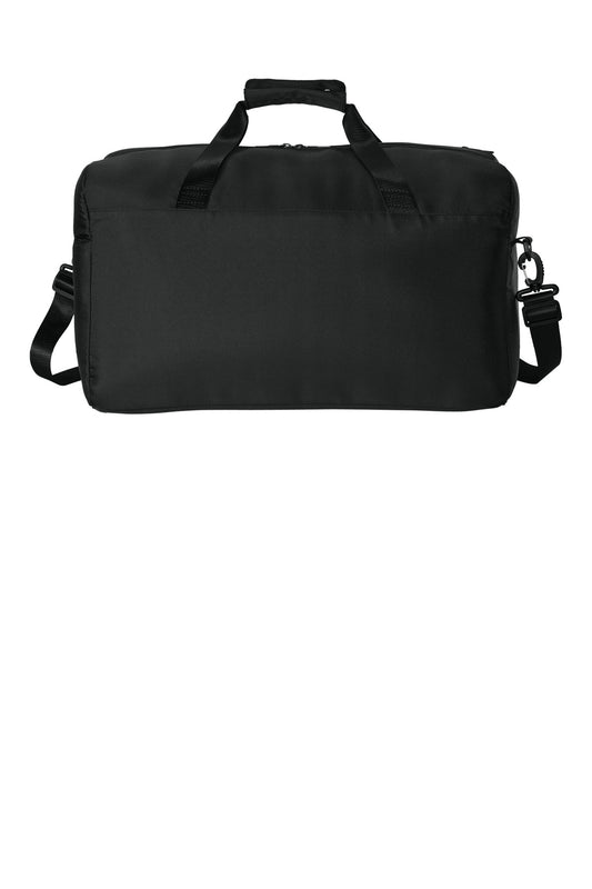 Mercer+Mettle Traveler Duffel - Deep Black - flat back