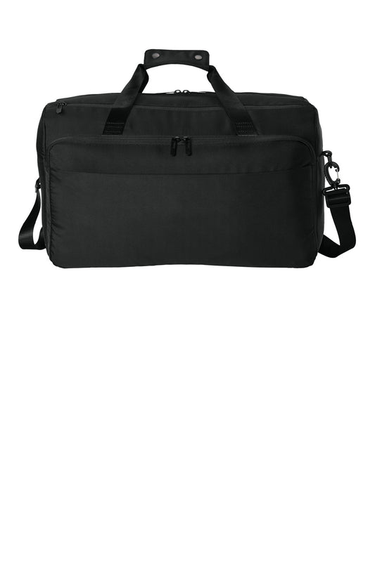 Mercer+Mettle Traveler Duffel - Deep Black - front