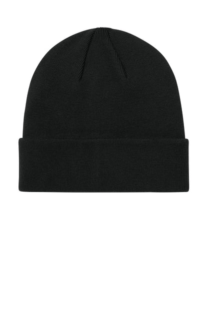 Mercer+Mettle Soft Blend Beanie - Deep Black - front