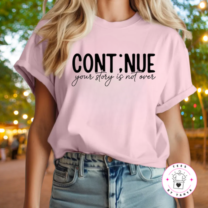 Mental Health Shirt – CONT;NUE
