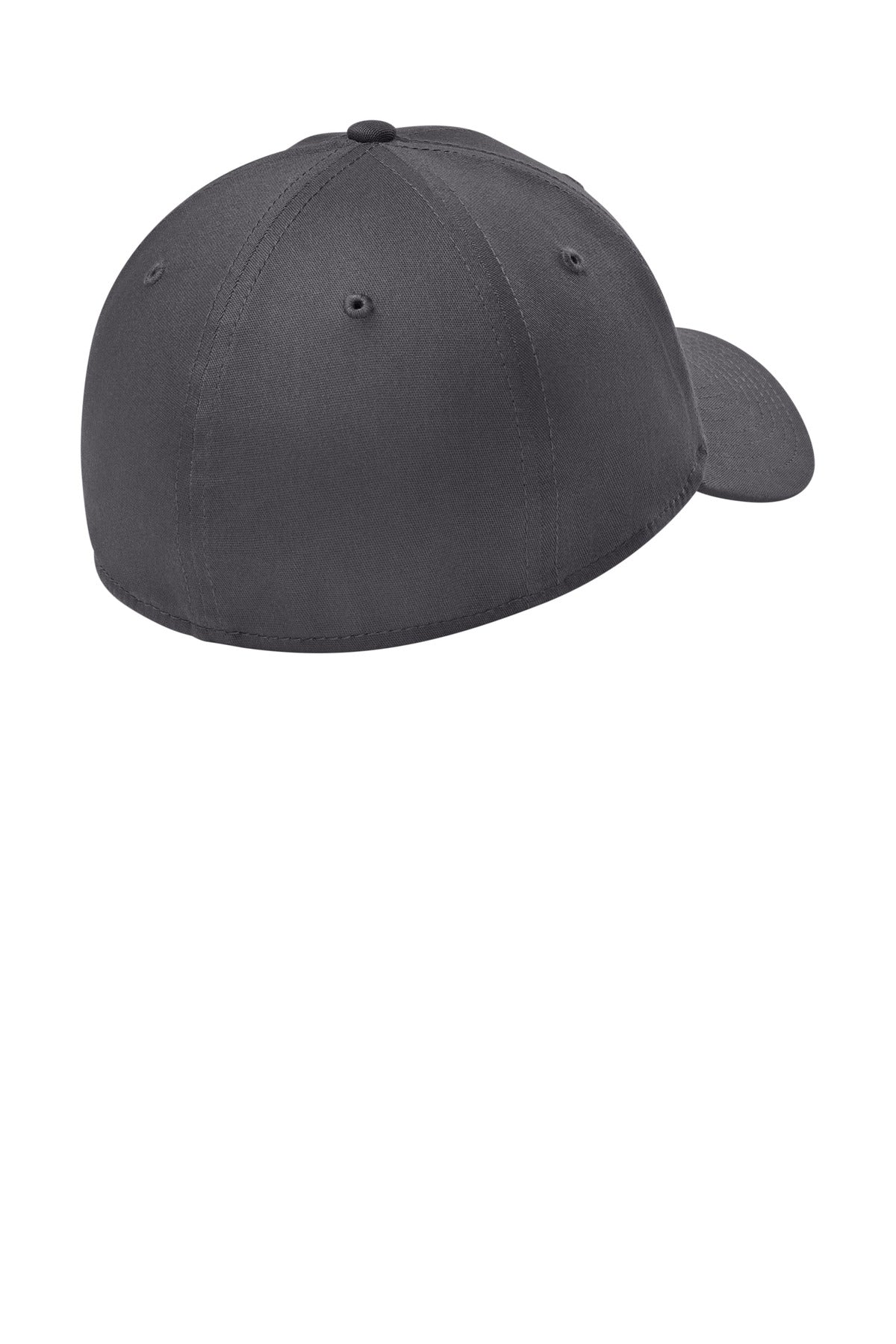 New Era Structured Stretch Cotton Cap - Flag Graphite - flat back