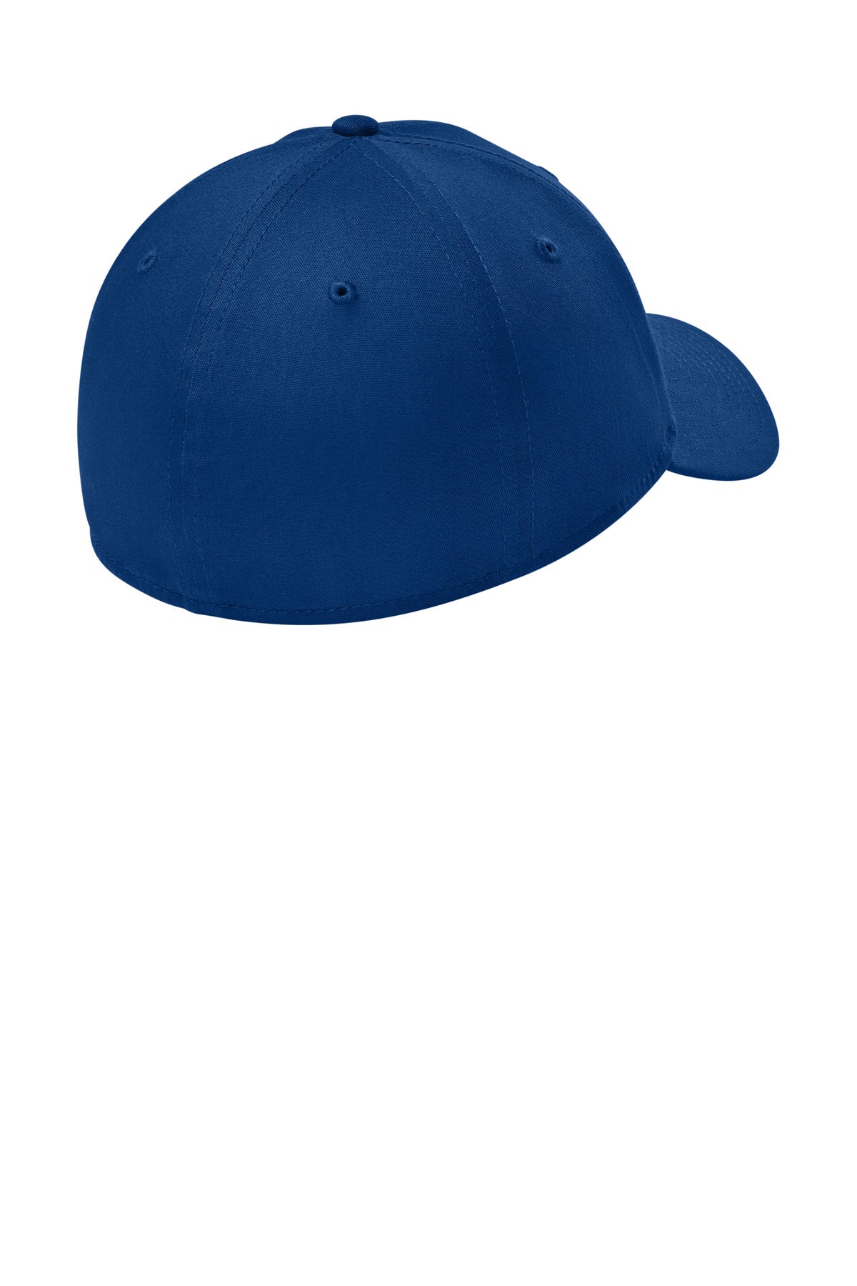 New Era Structured Stretch Cotton Cap - Flag Royal - flat back
