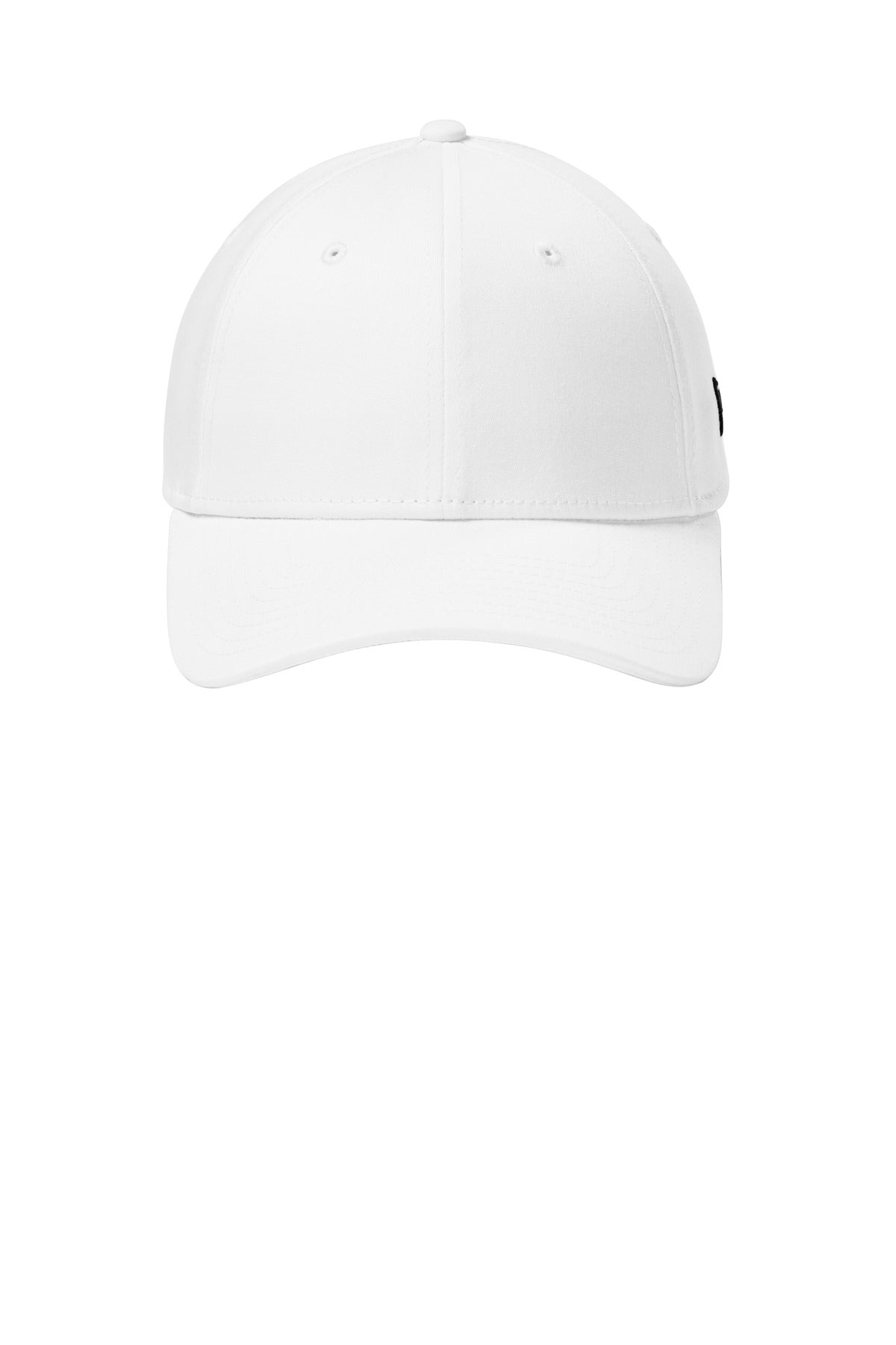 New Era Structured Stretch Cotton Cap - Flag White - flat front