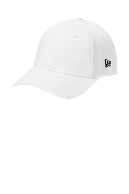 New Era Structured Stretch Cotton Cap - Flag White - front