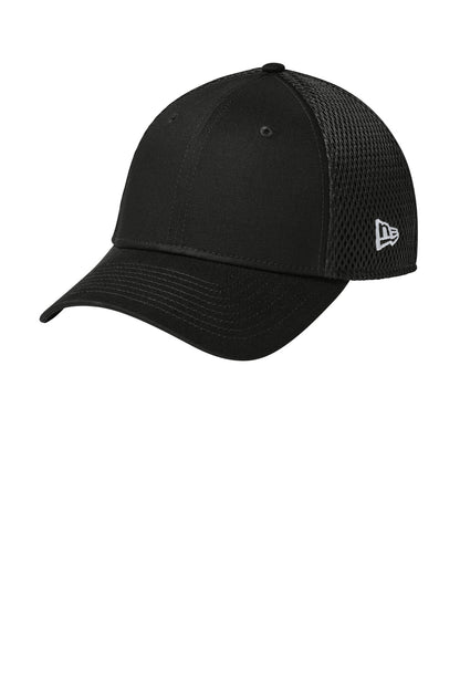 New Era Stretch Mesh Cap - Flag Black/ Black - front