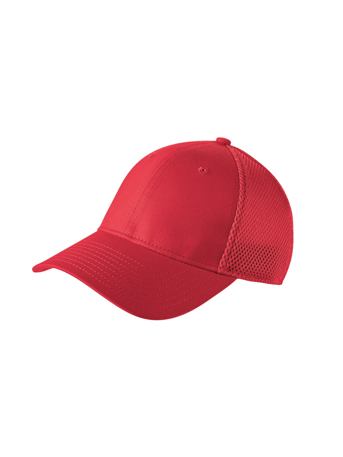 New Era Stretch Mesh Cap - Scarlet Red - front
