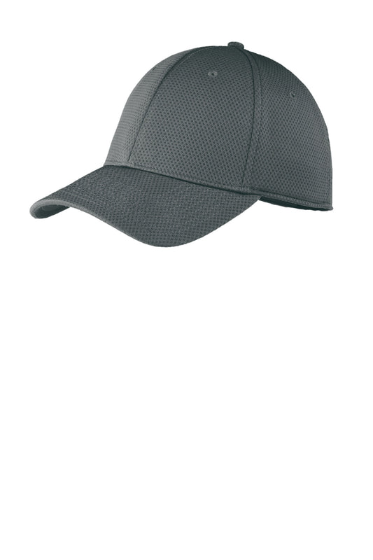 New Era Tech Mesh Cap - Charcoal - front