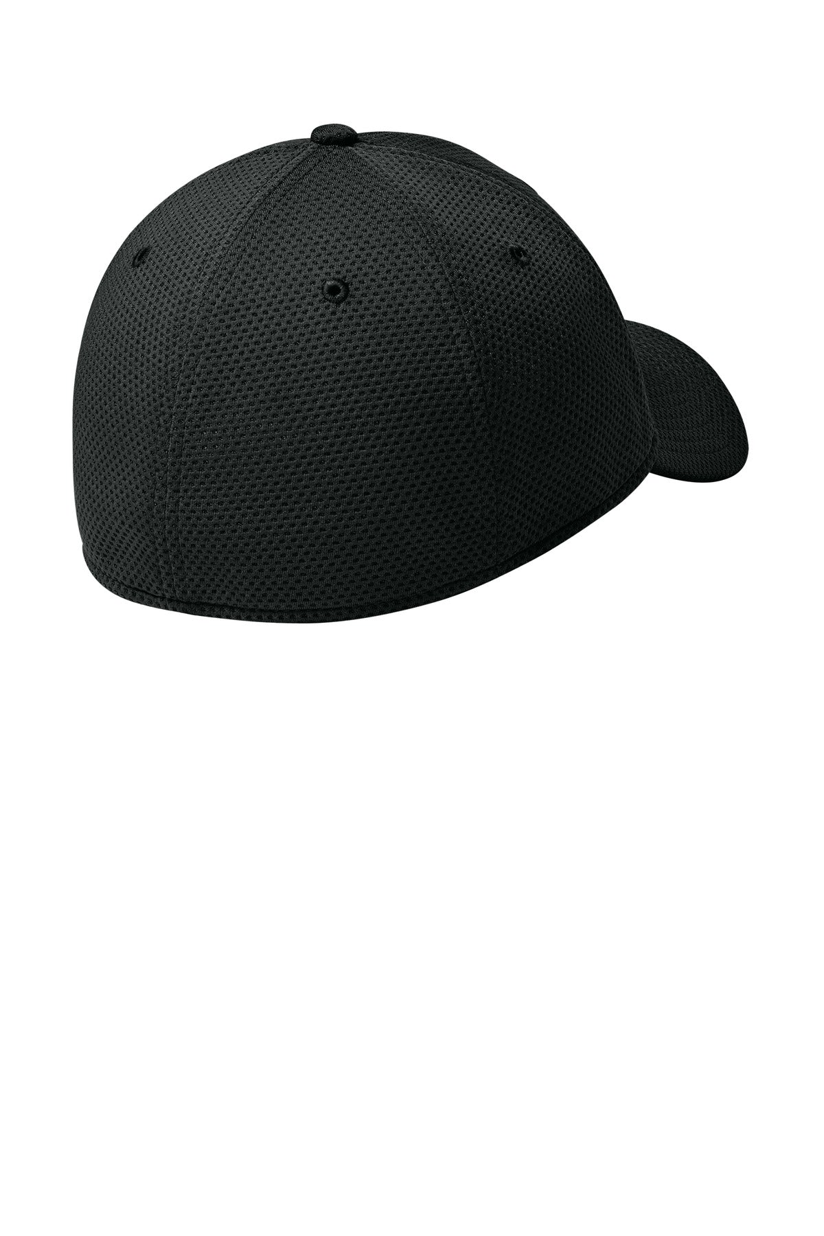 New Era Tech Mesh Cap - Flag Black - flat back