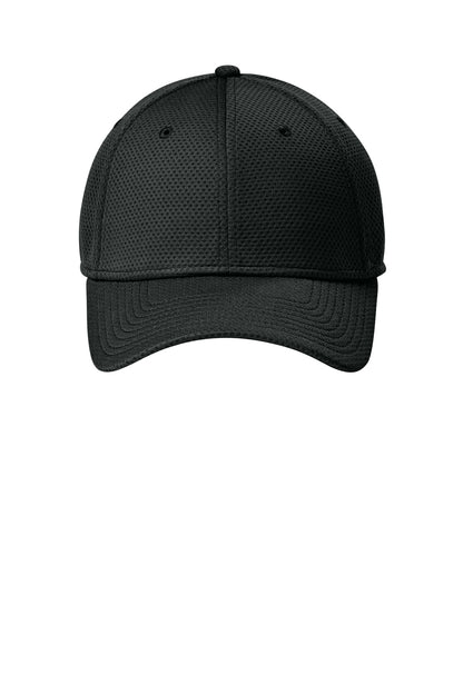 New Era Tech Mesh Cap - Flag Black - flat front
