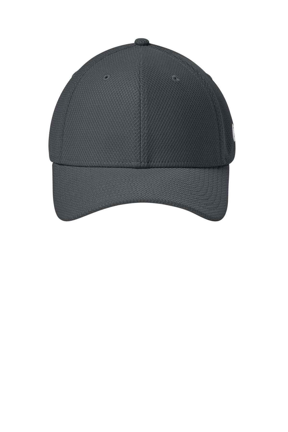 New Era Diamond Era Stretch Cap - Flag Graphite - flat front