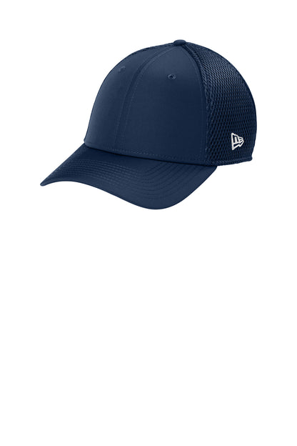 New Era 39THIRTY Performance Stretch Mesh Cap - Deep Navy - front